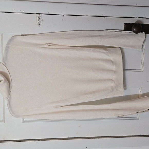 RAMY BROOK NEW YORK NO SIZE TAG CREAM LONG SLEEVE WOMENS WOOL & CASHMERE BLEND - Picture 7 of 8